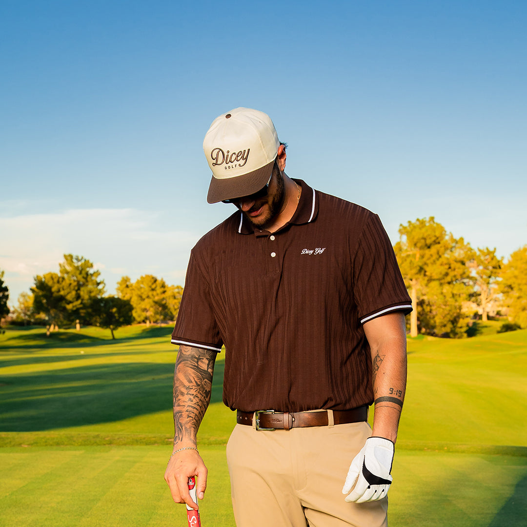 Dicey Signature Brown Snapback