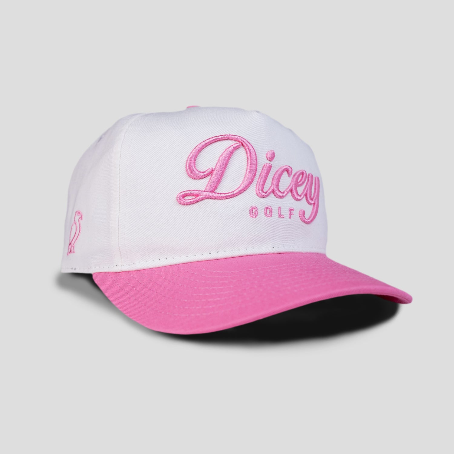 Dicey Golf Pink Snapback