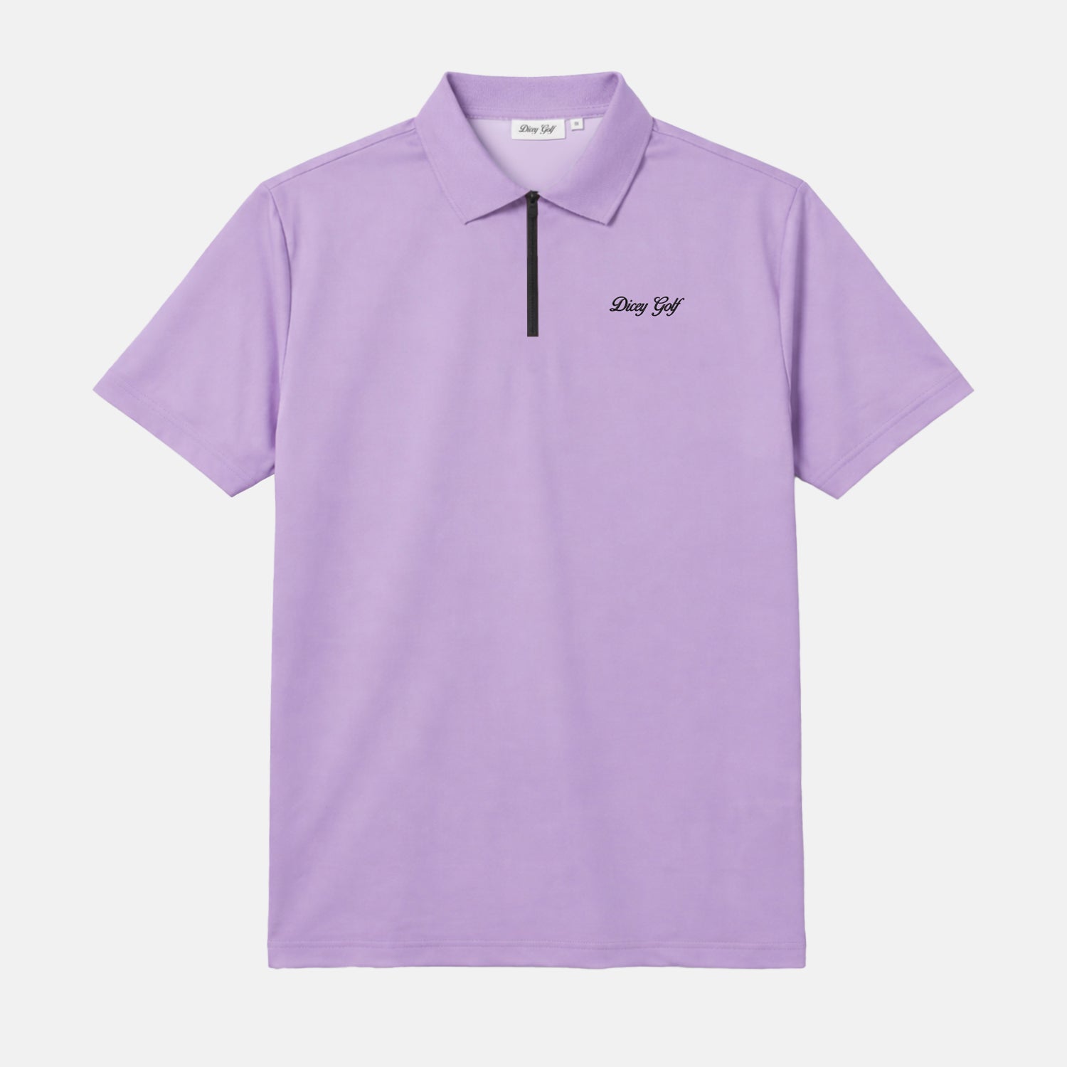 Lavender Haze Zipper Polo