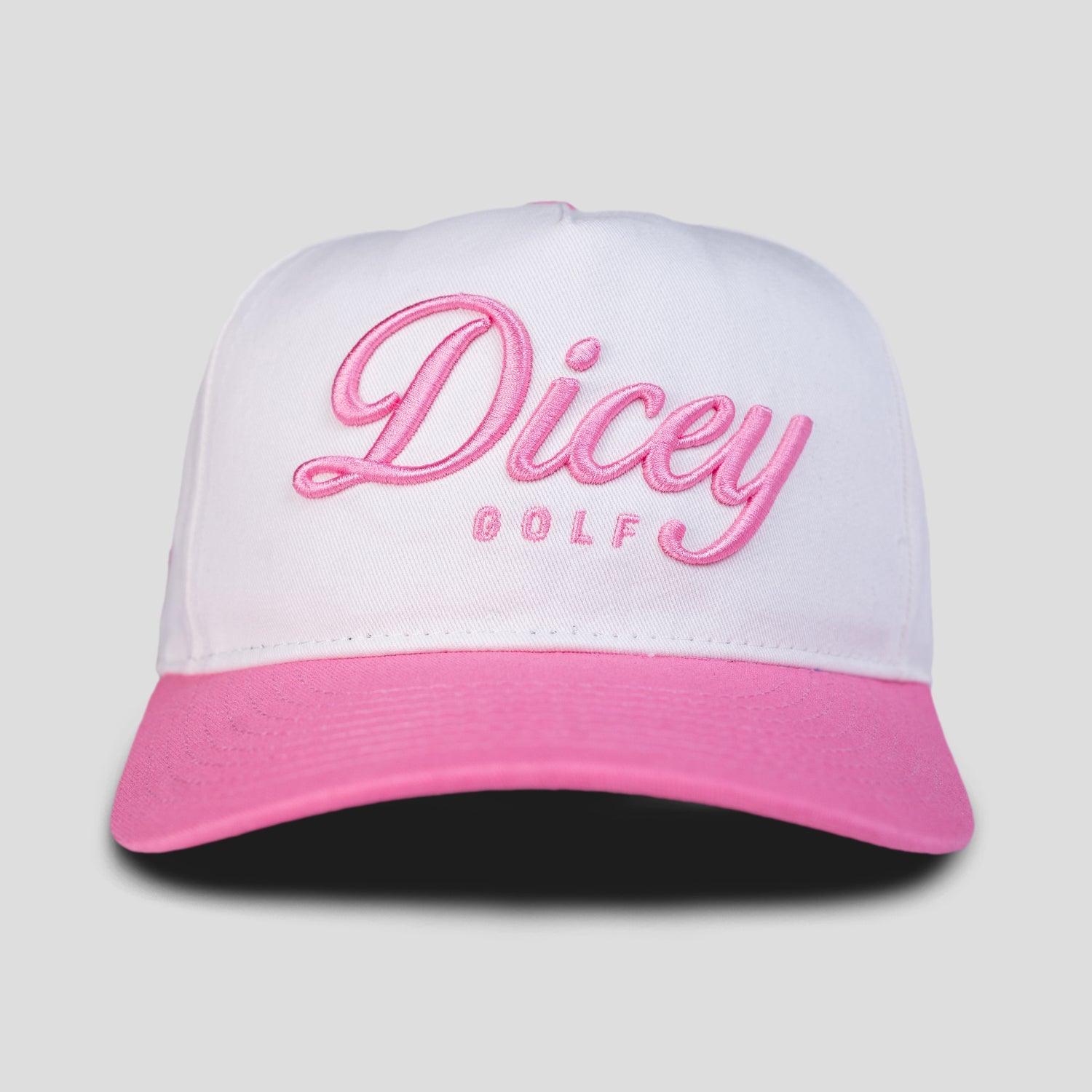 Dicey Golf Pink Snapback