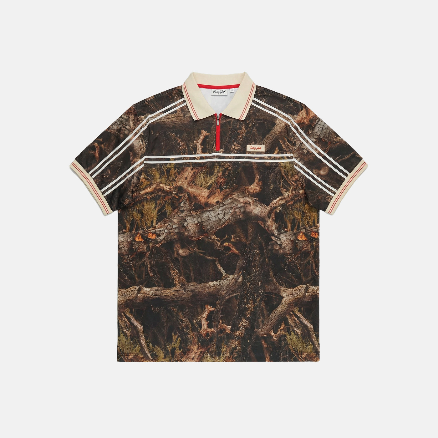 Driftwood Recon Zipper Polo