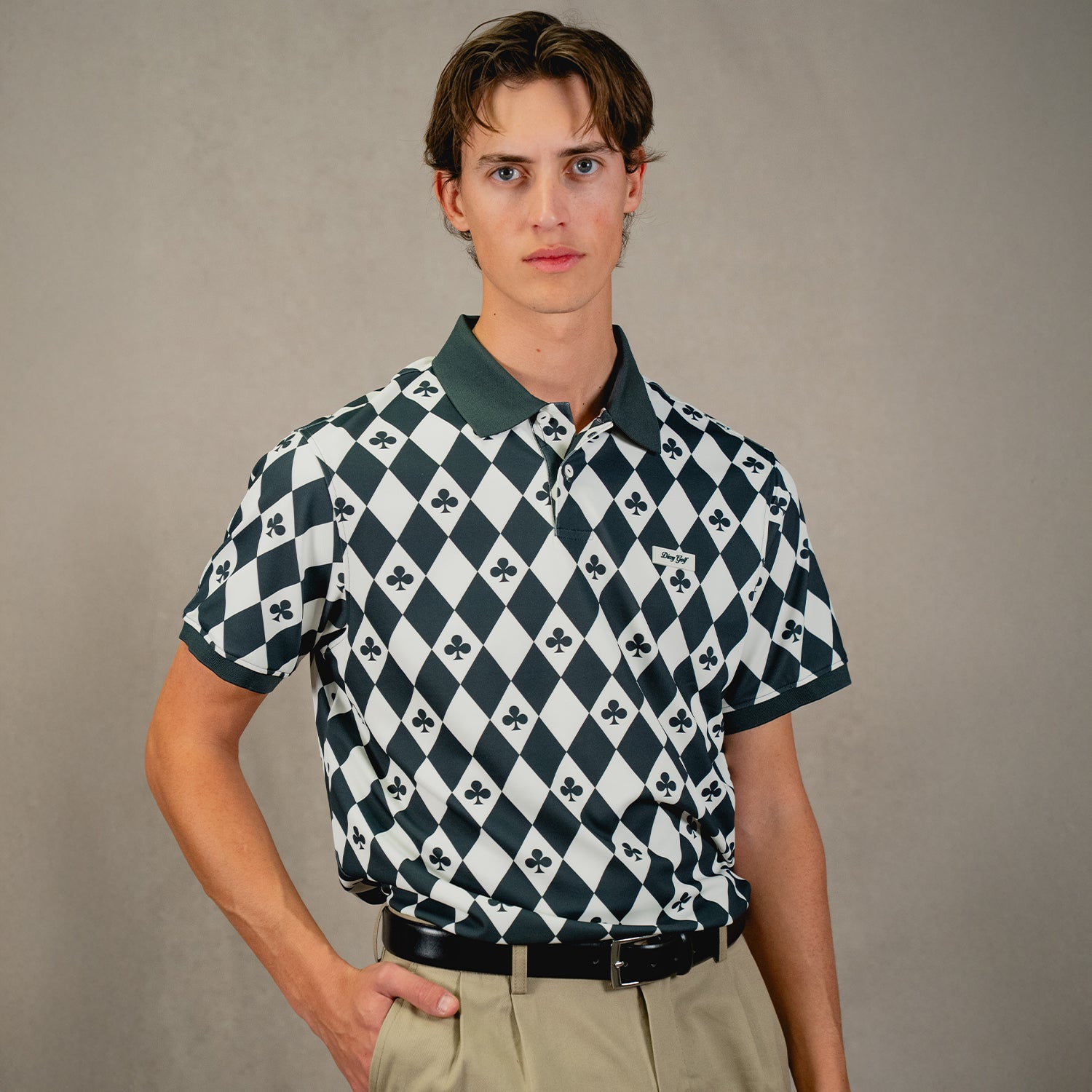 Green Diamond Club Polo