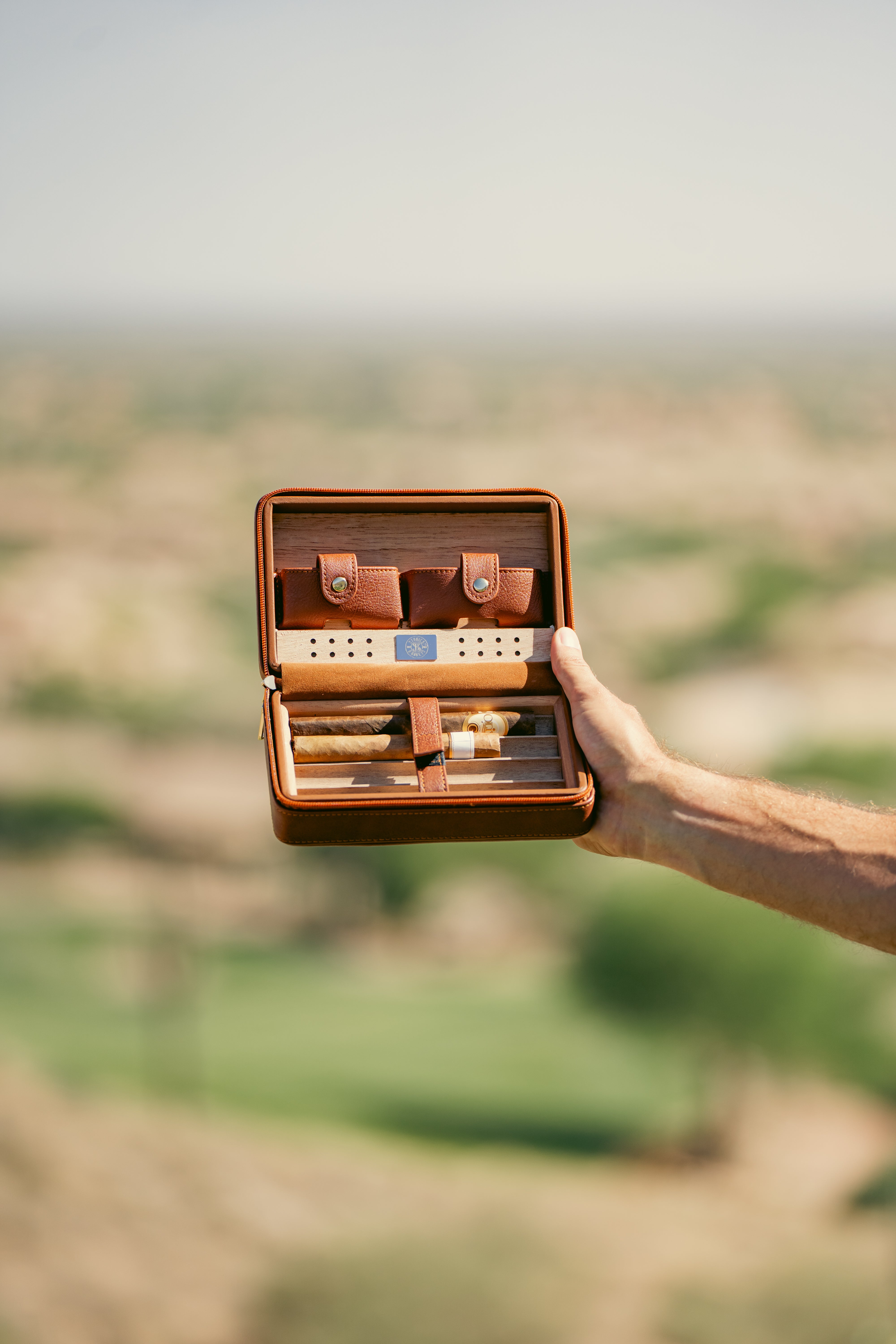 Golf Bag Cigar Humidor