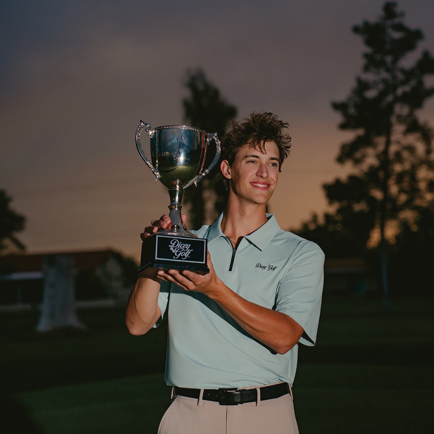 Morning Nine Zipper Polo