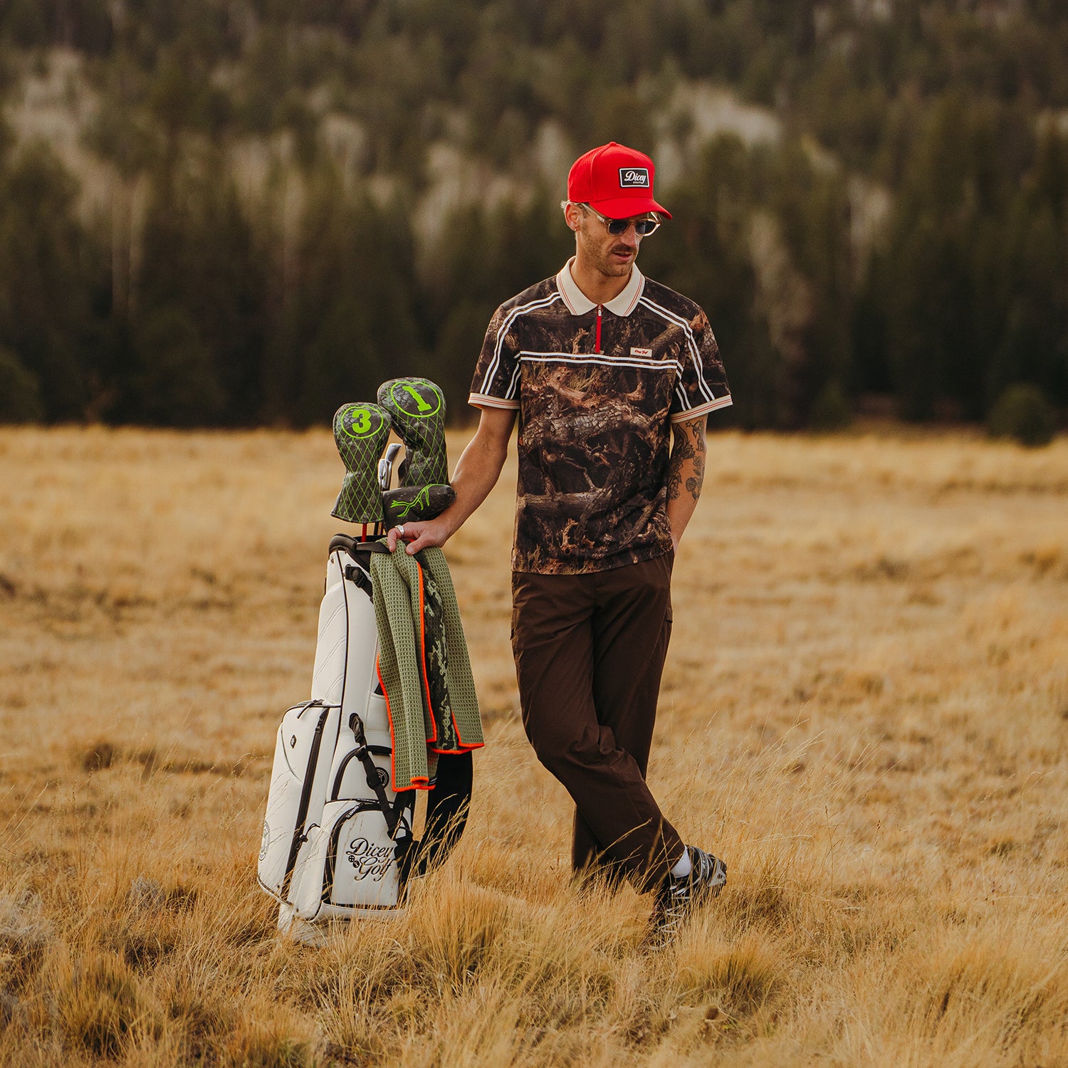 Driftwood Recon Zipper Polo