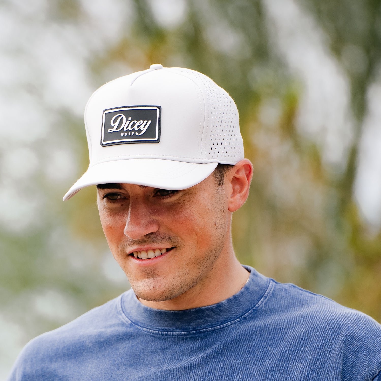 Dicey Grey Mesh Snapback