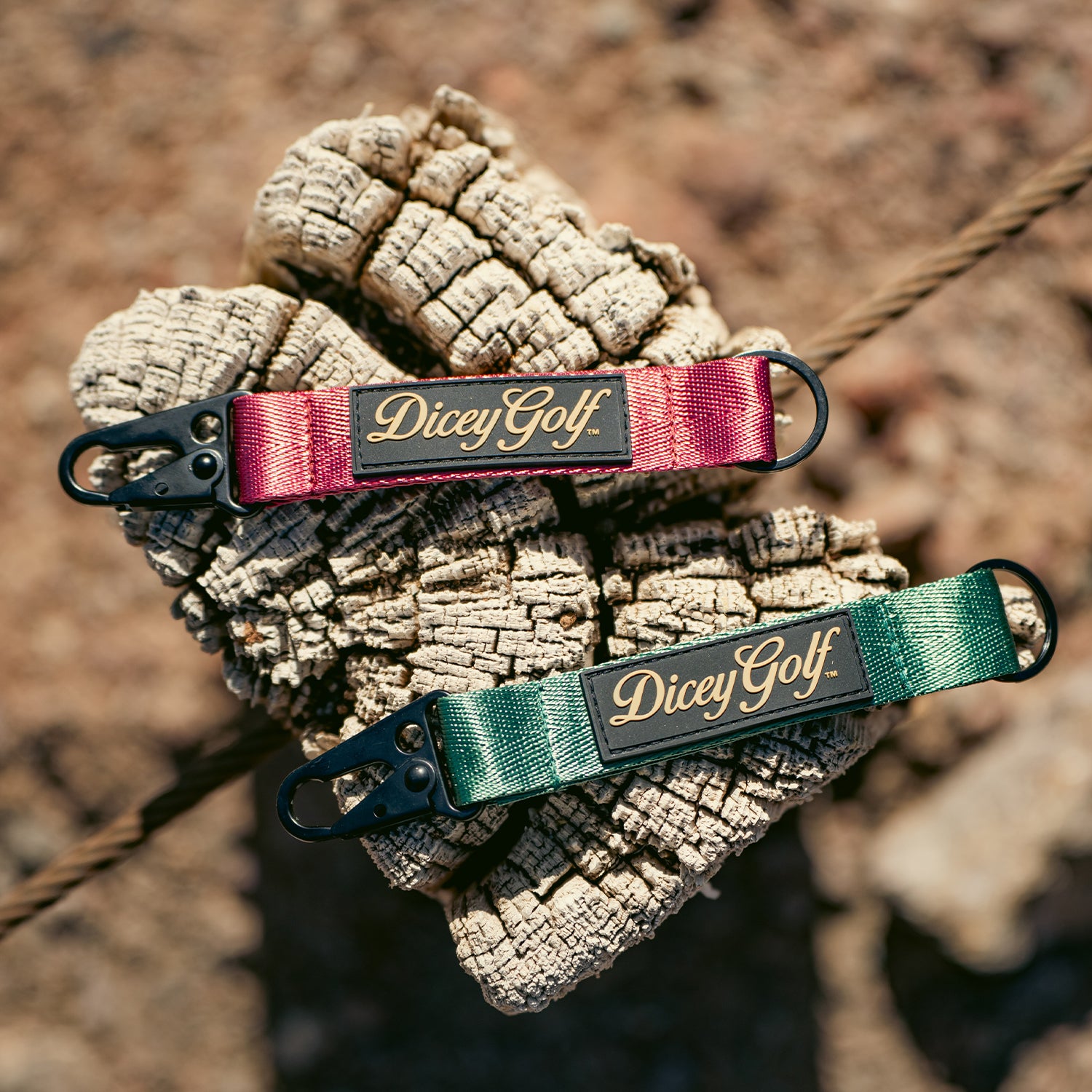 Dicey Keychain Clip