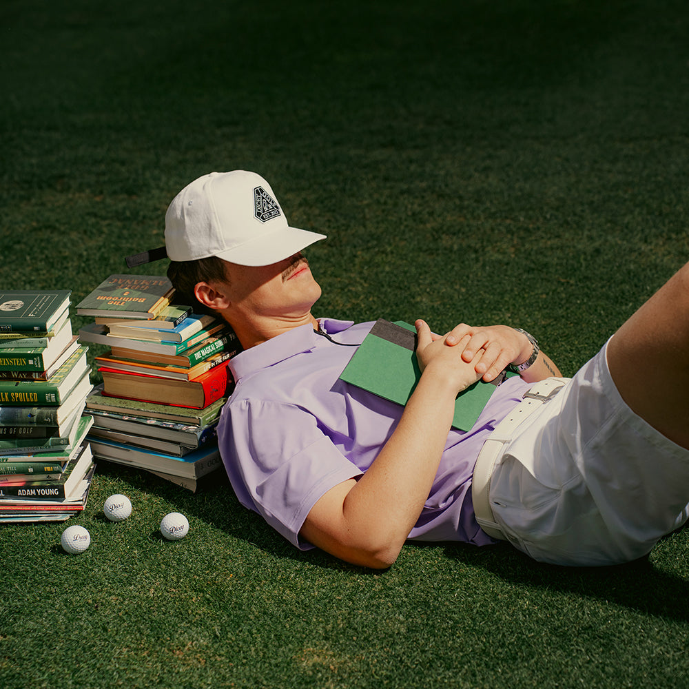 Lavender Haze Zipper Polo