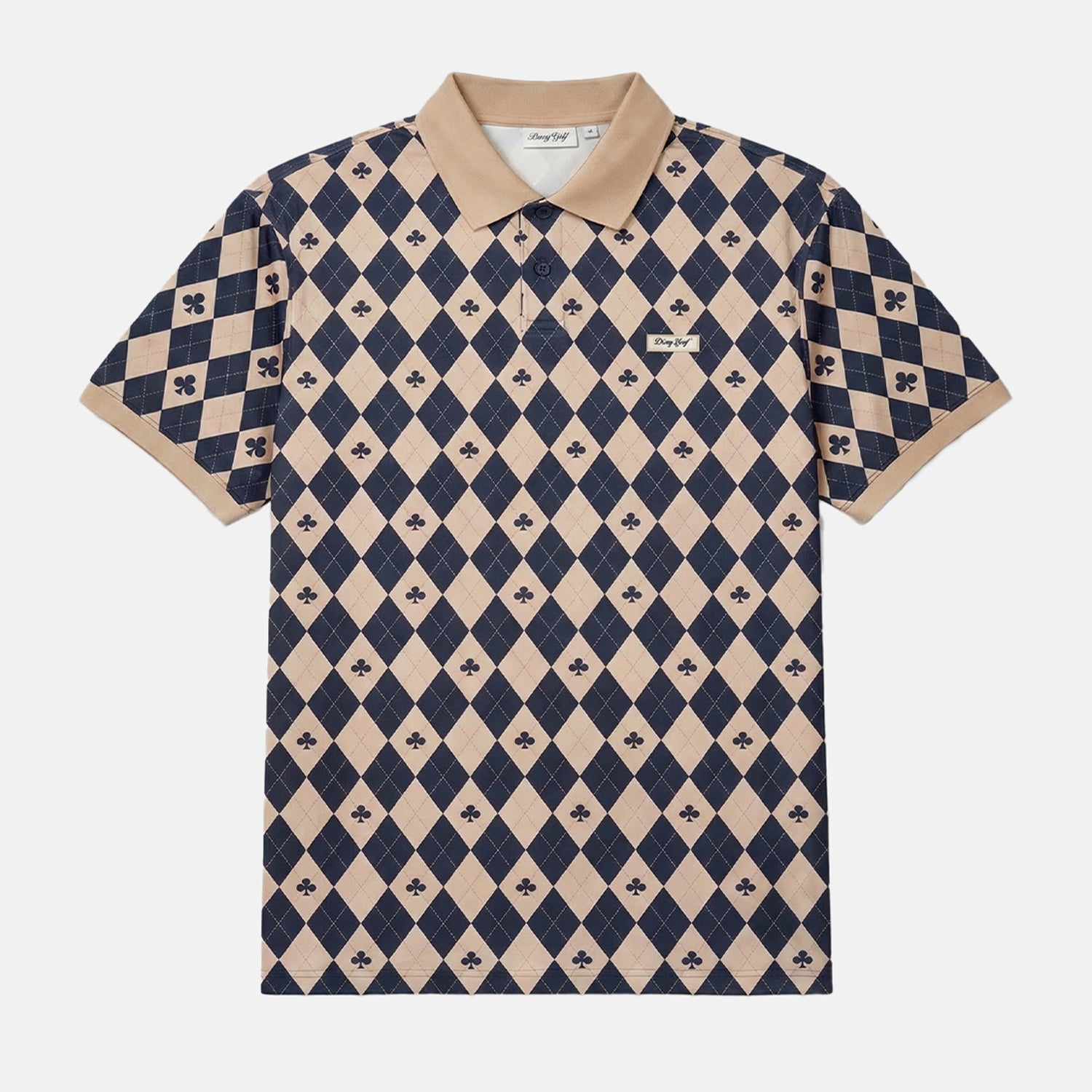 Navy Diamond Club Polo