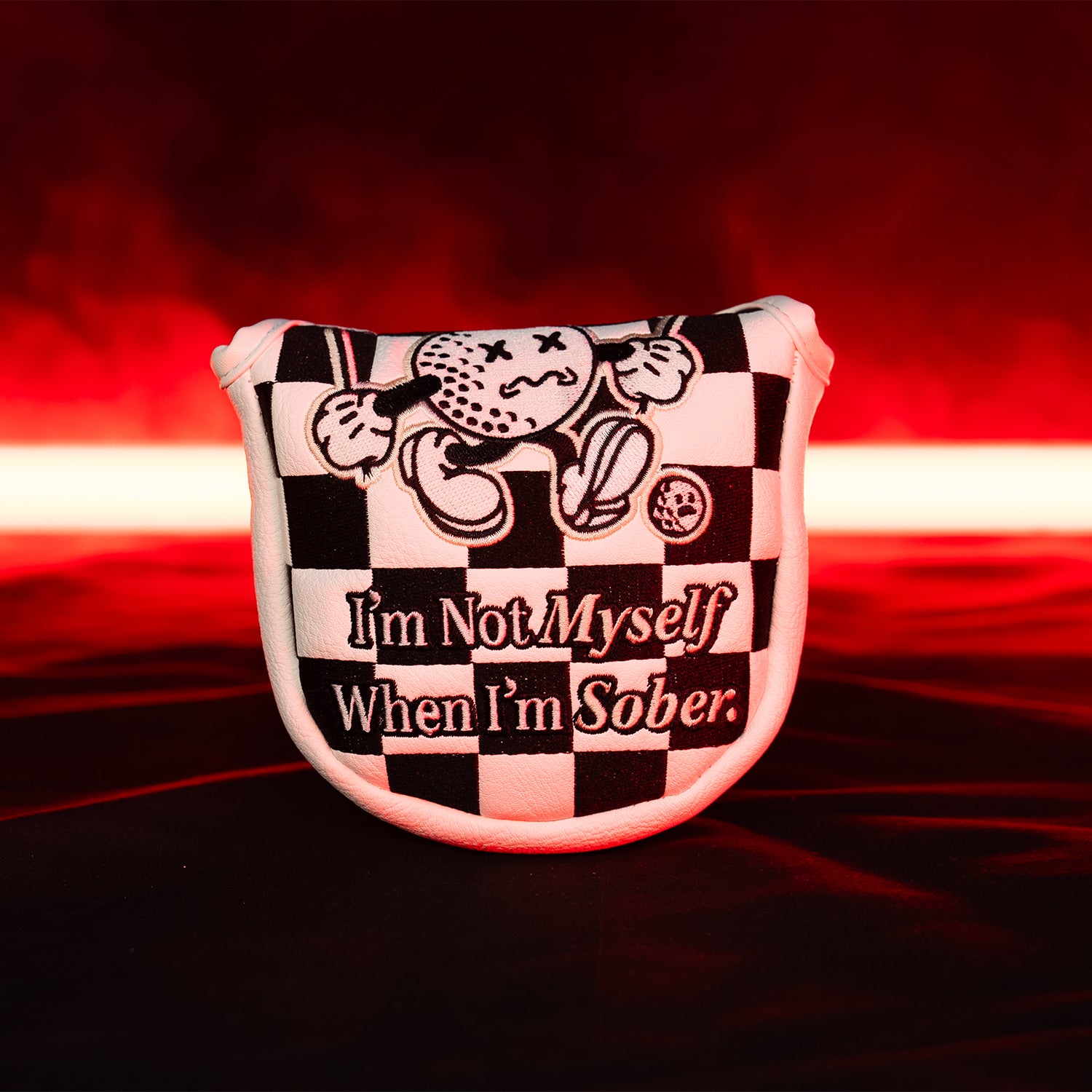 "I'm Not Myself When I'm Sober" Mallet Putter Cover