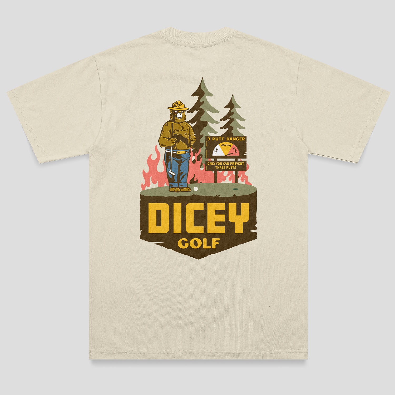 3-Putt Hazard Tee