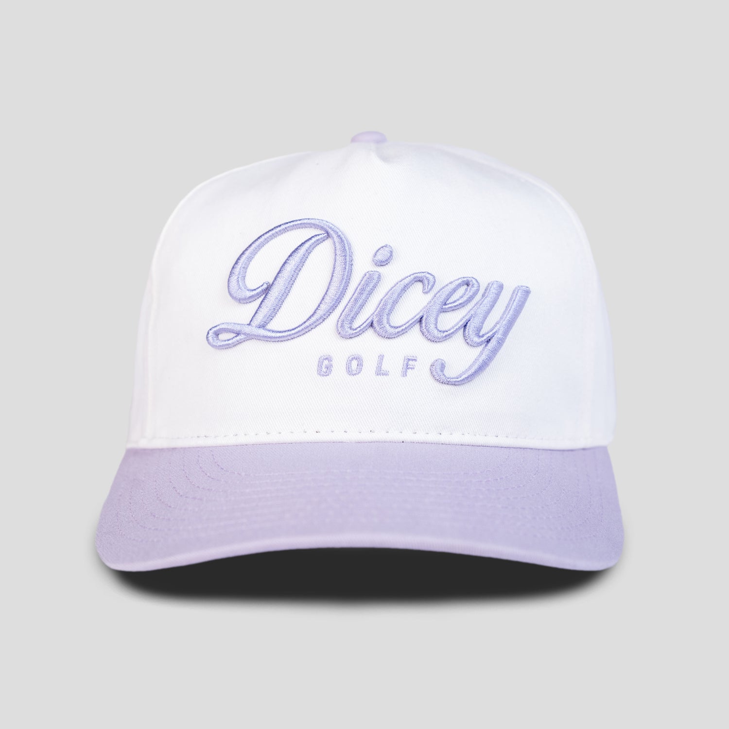 Dicey Golf Purple Snapback