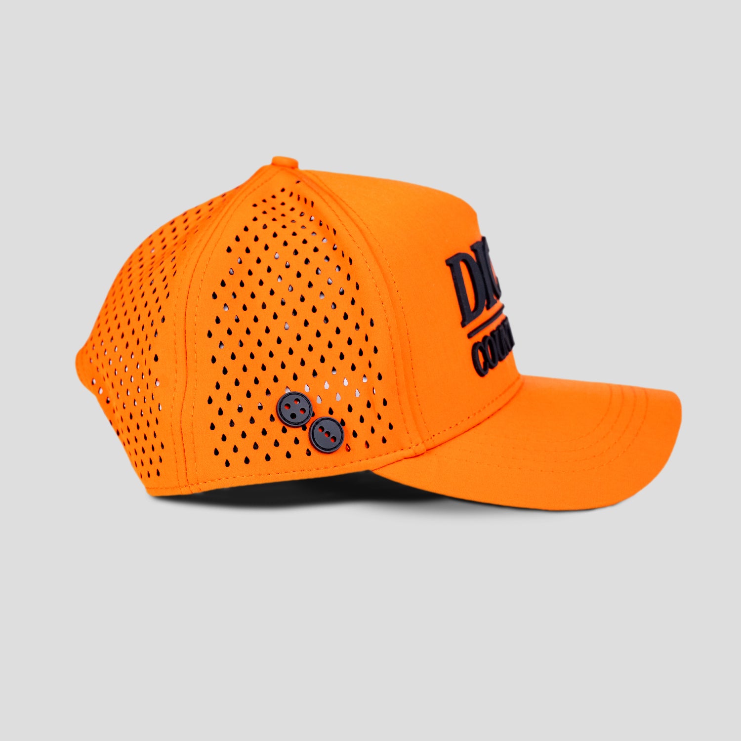 Lodge Orange Mesh Hat