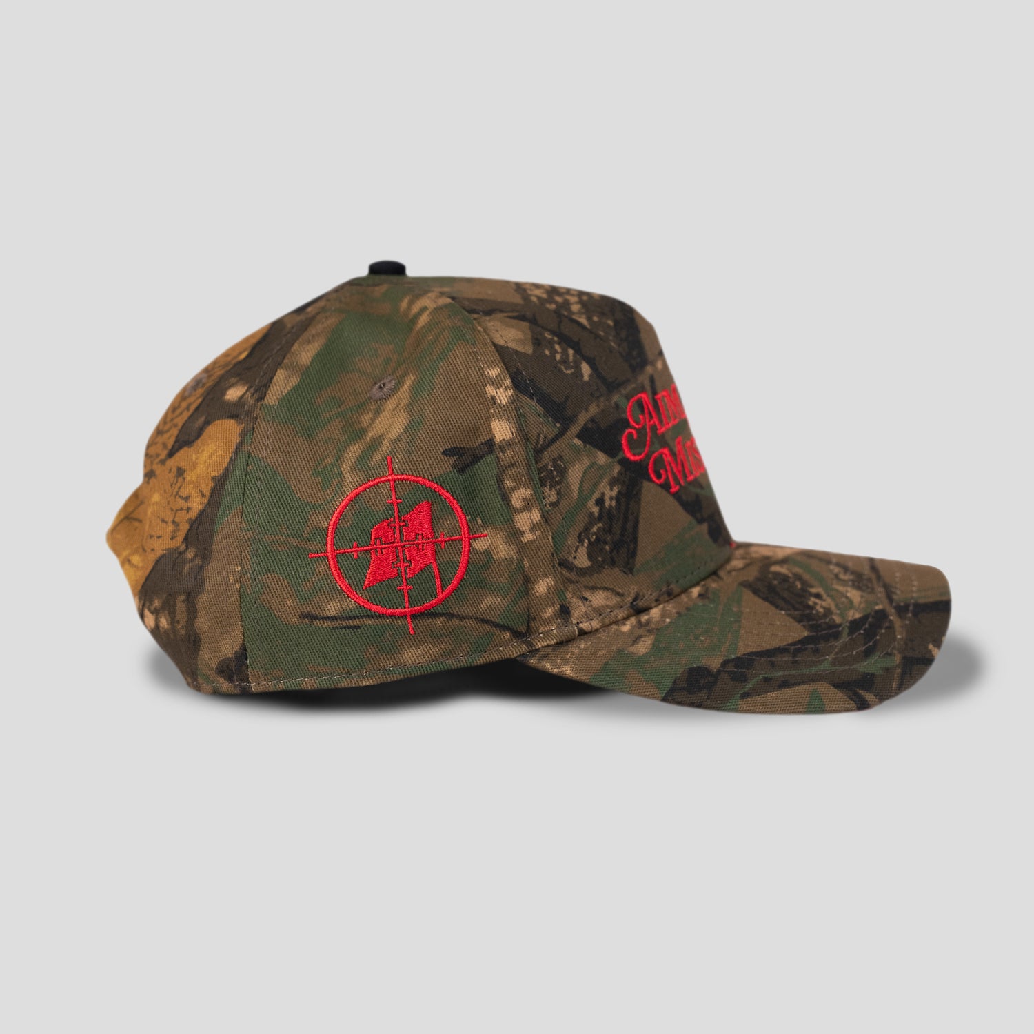 Aim Small, Miss Small Camo Hat