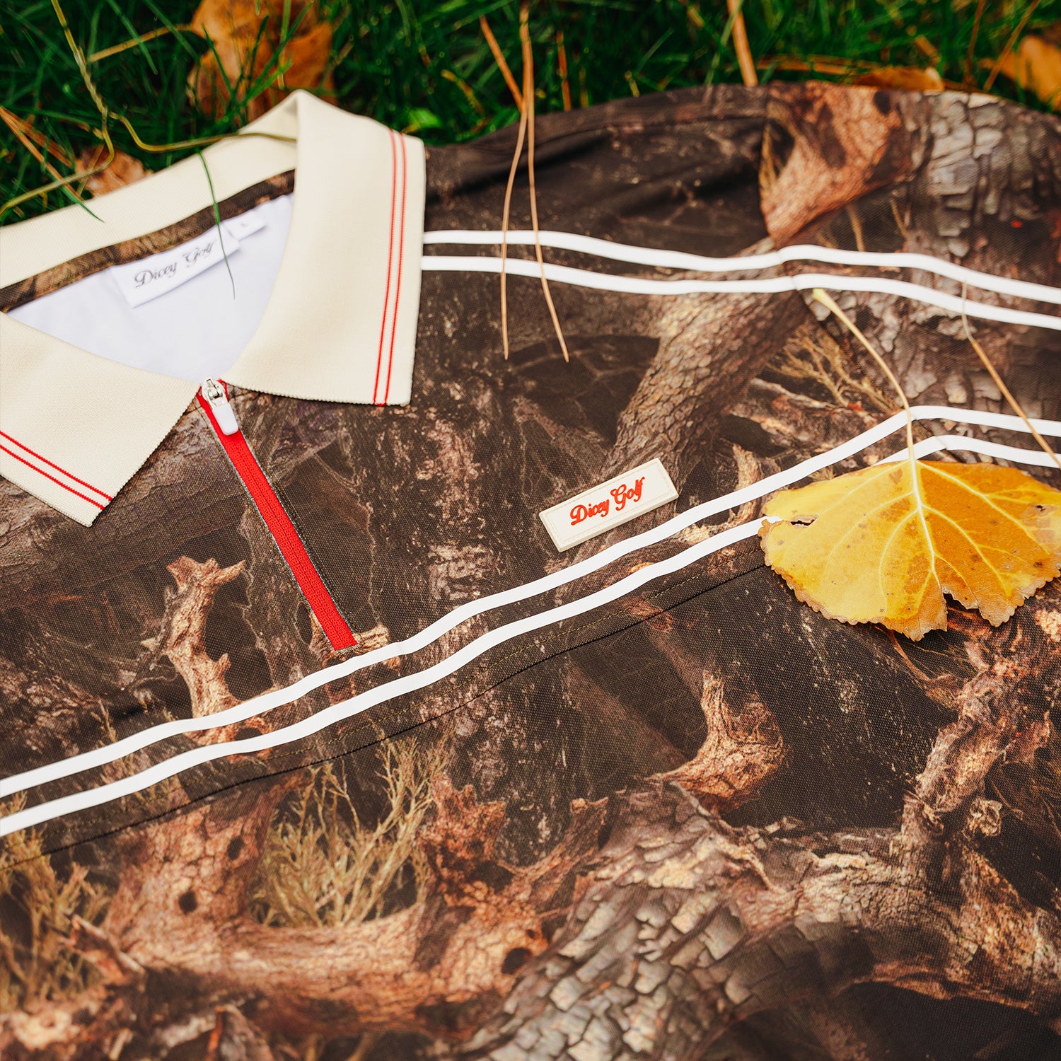 Driftwood Recon Zipper Polo