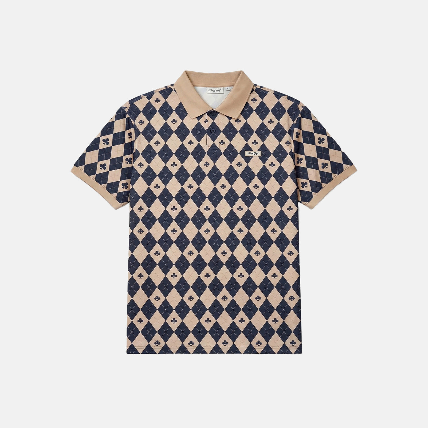 Navy Diamond Club Polo
