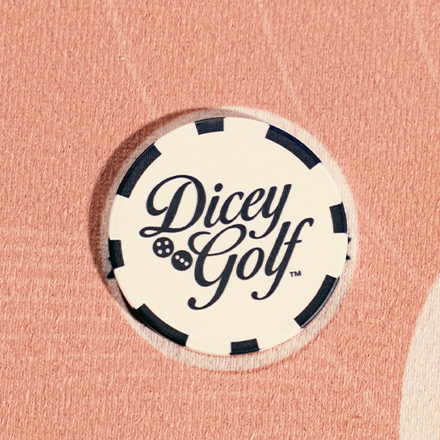 White Casino Chip Ball Marker