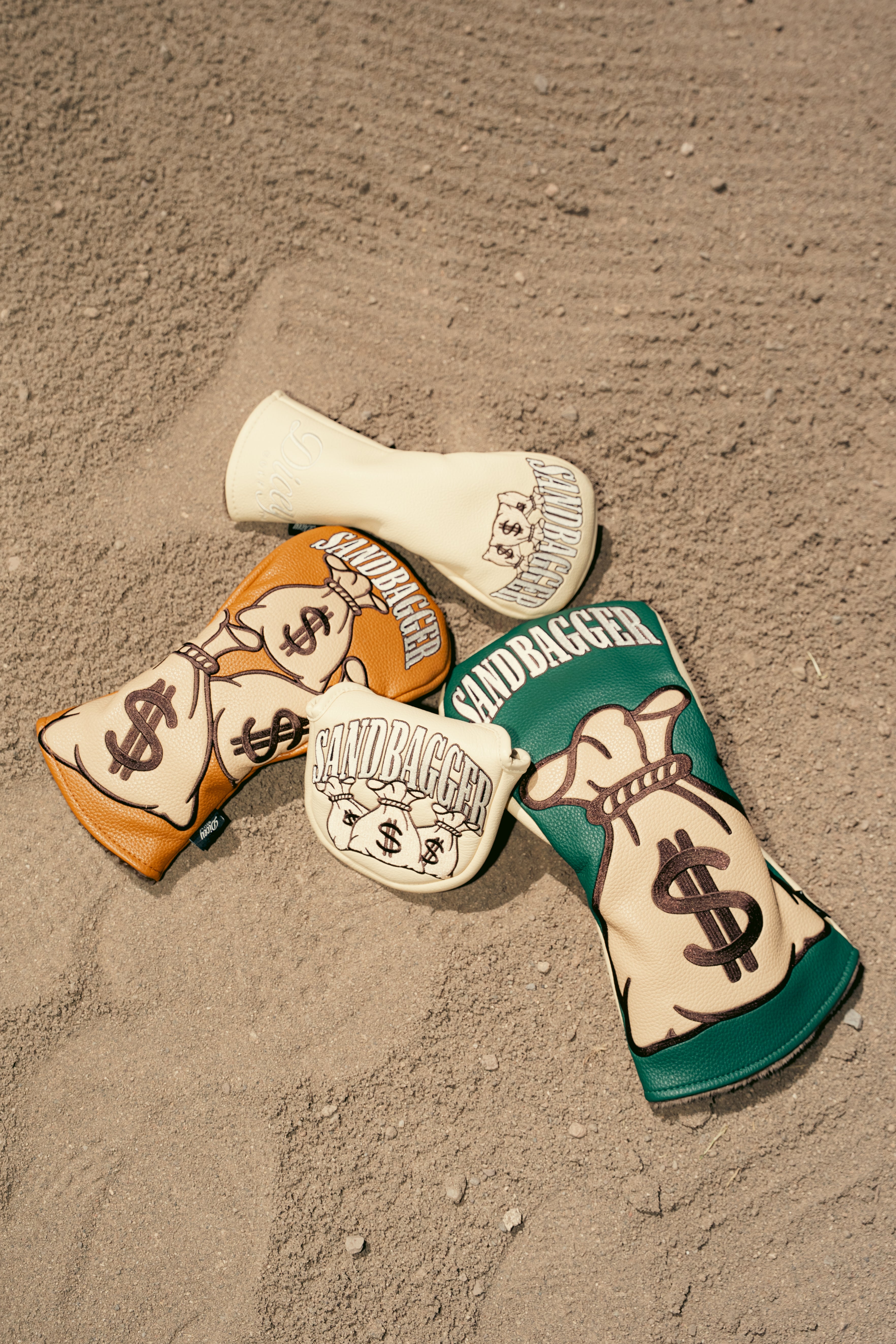 "Sandbagger" Mallet Putter Cover