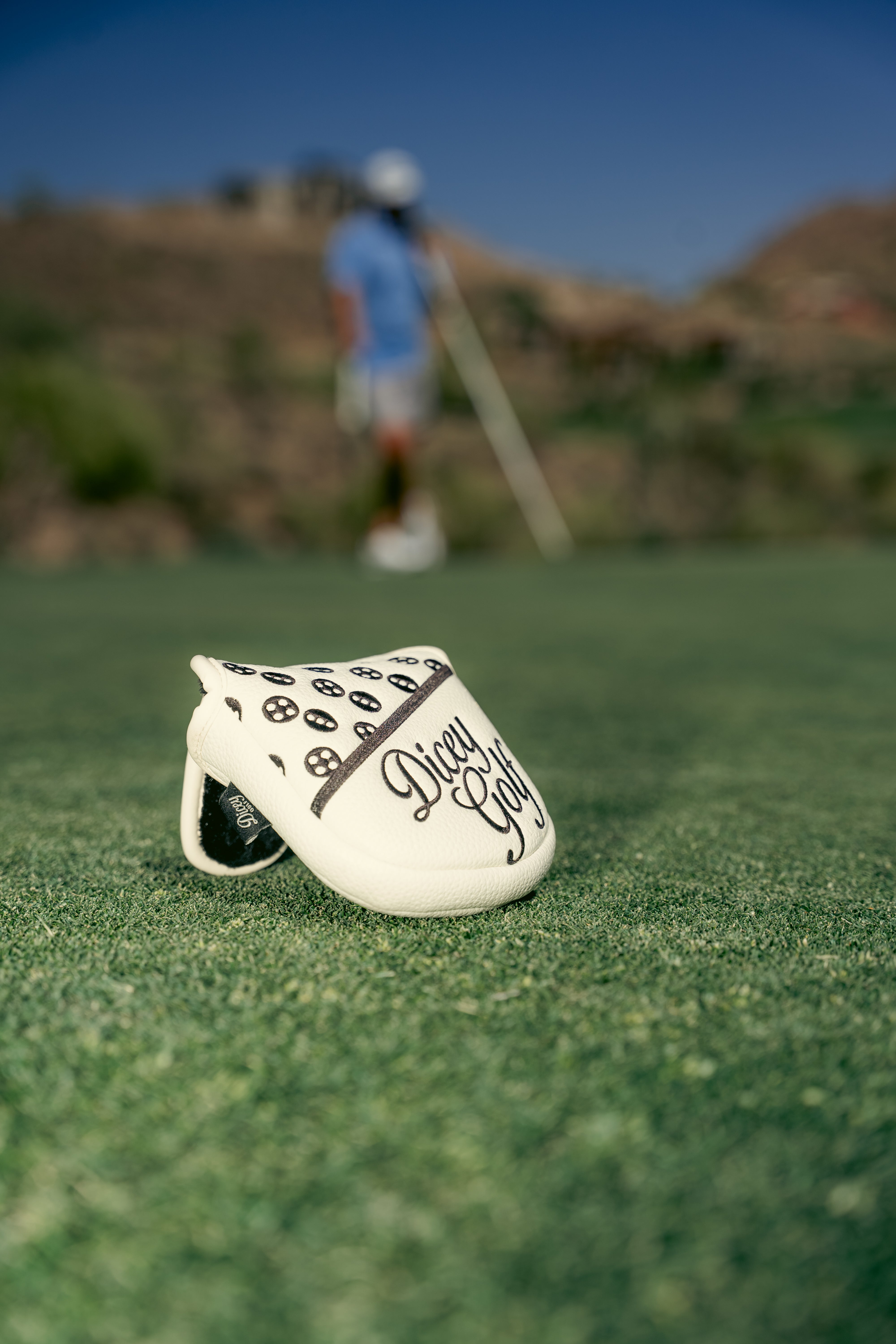 "Dicey" Mallet Putter Cover