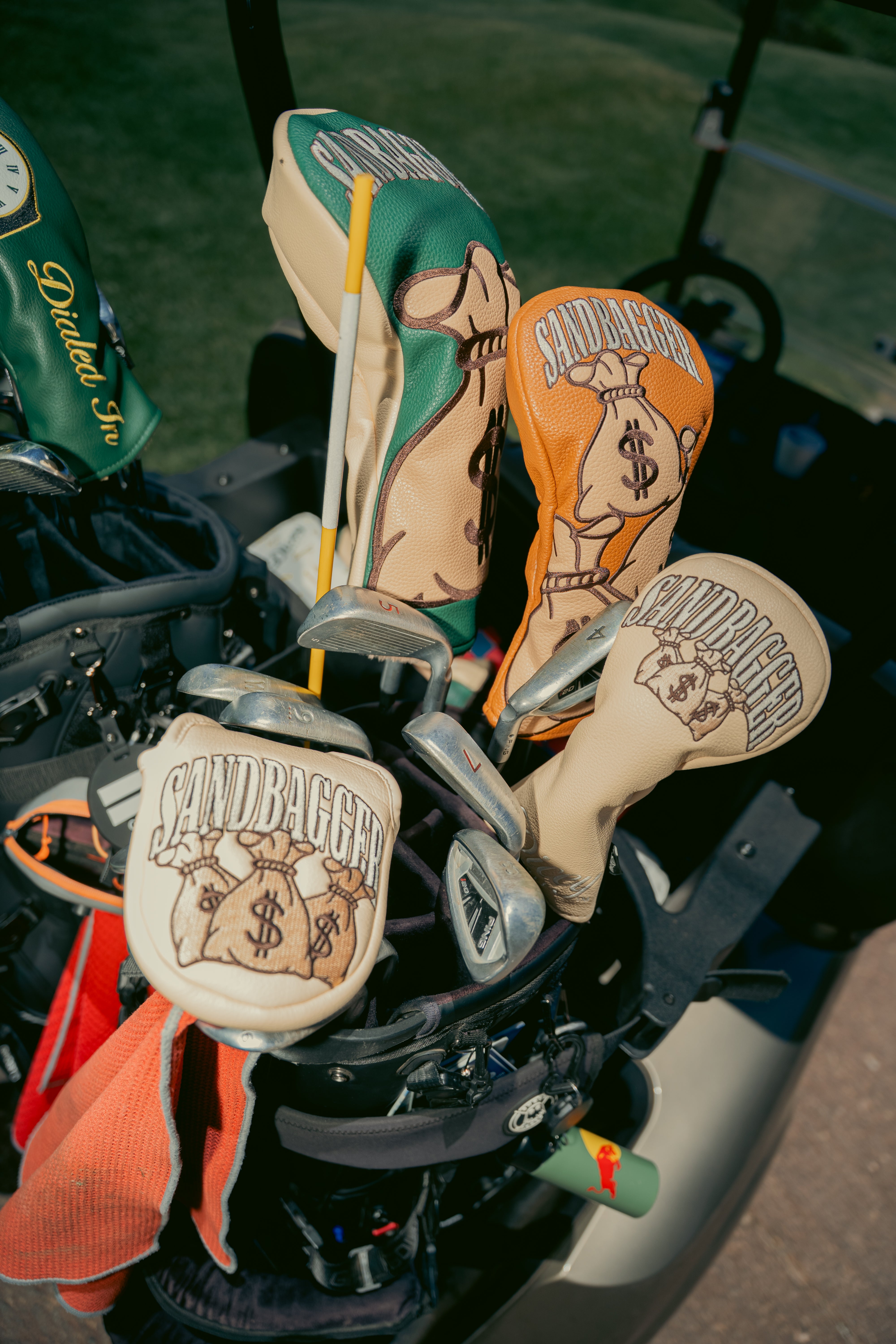 "Sandbagger" Mallet Putter Cover