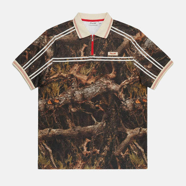 Driftwood Recon Zipper Polo