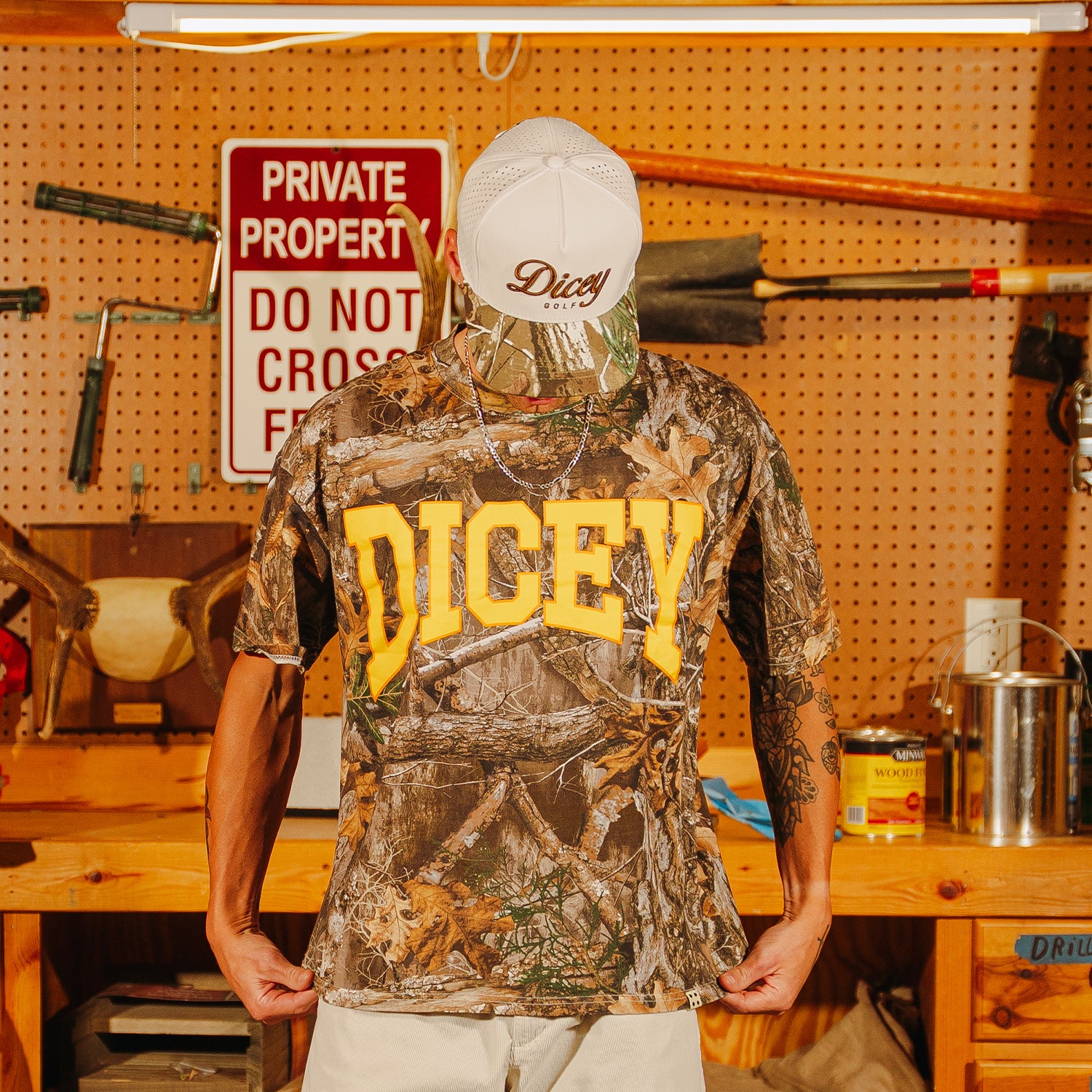 Hidden Range Camo Box Tee