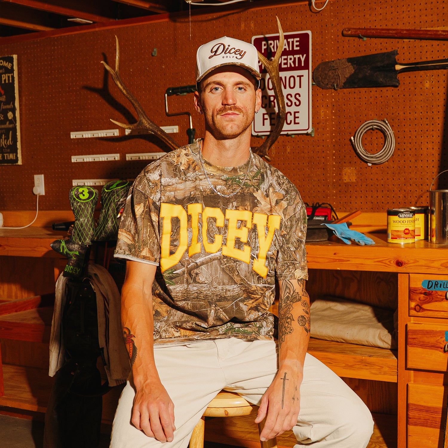 Hidden Range Camo Box Tee