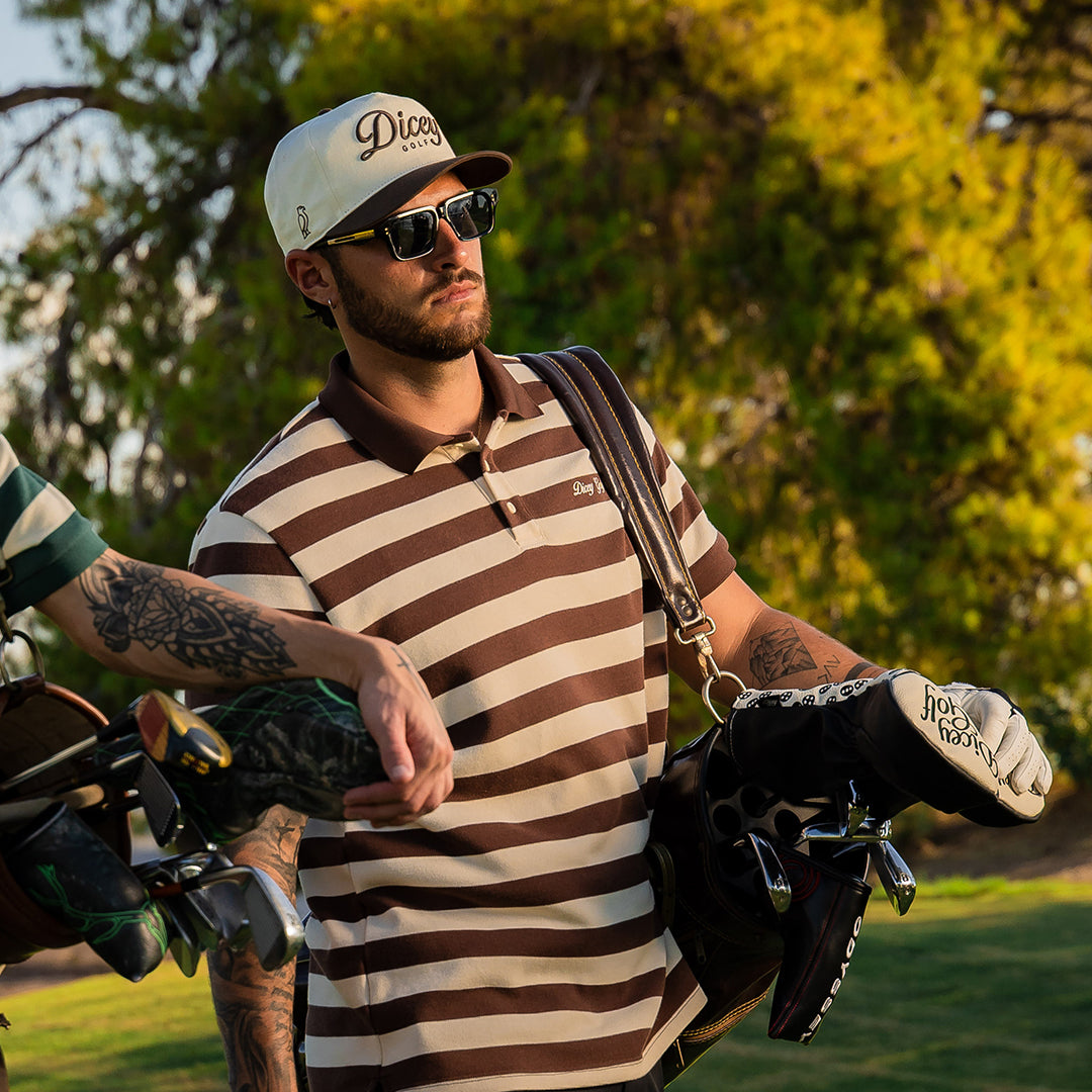 Dicey Signature Brown Snapback
