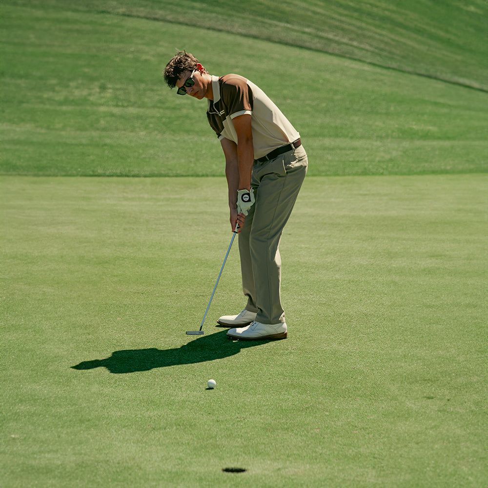 High Desert Split Zipper Polo