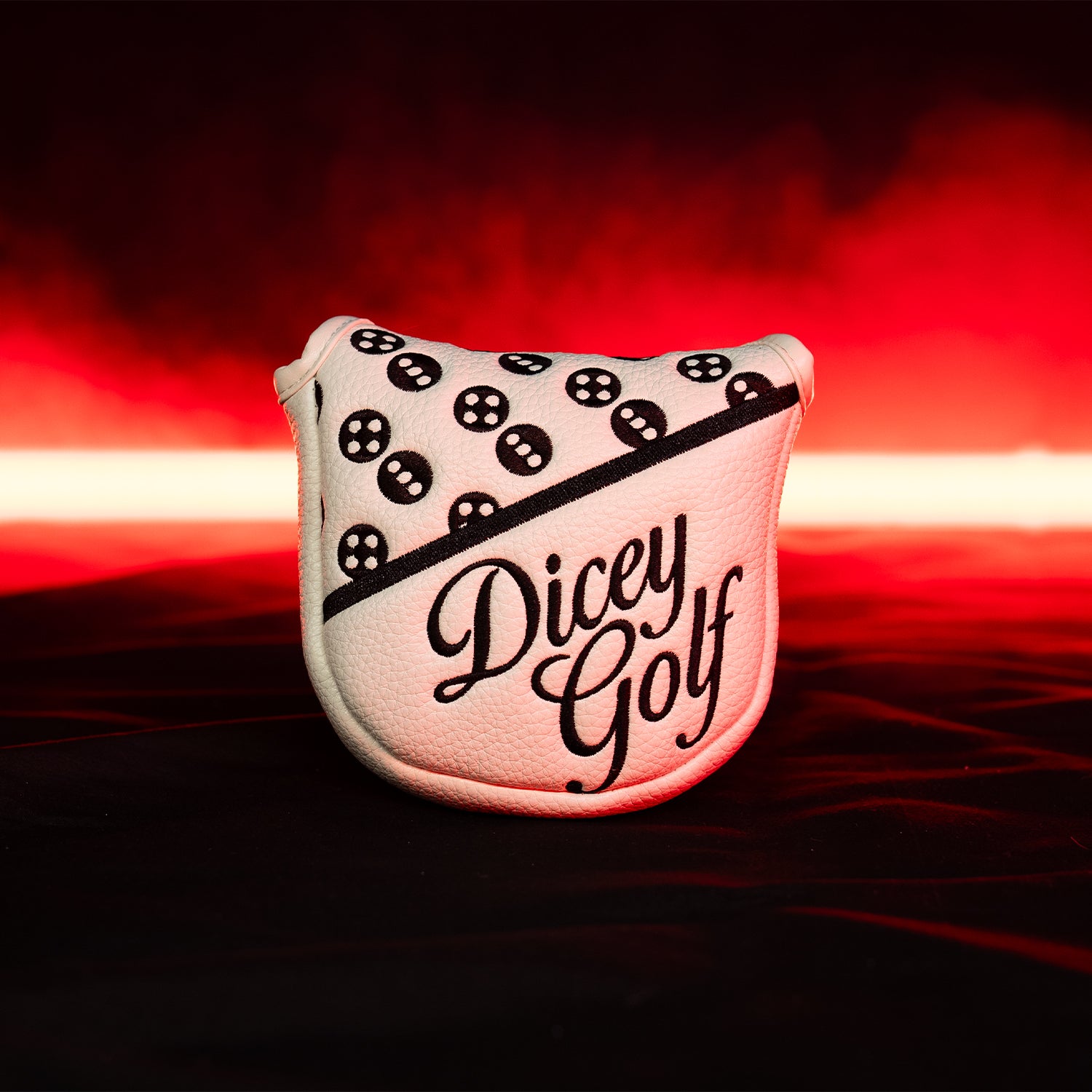 "Dicey" Mallet Putter Cover