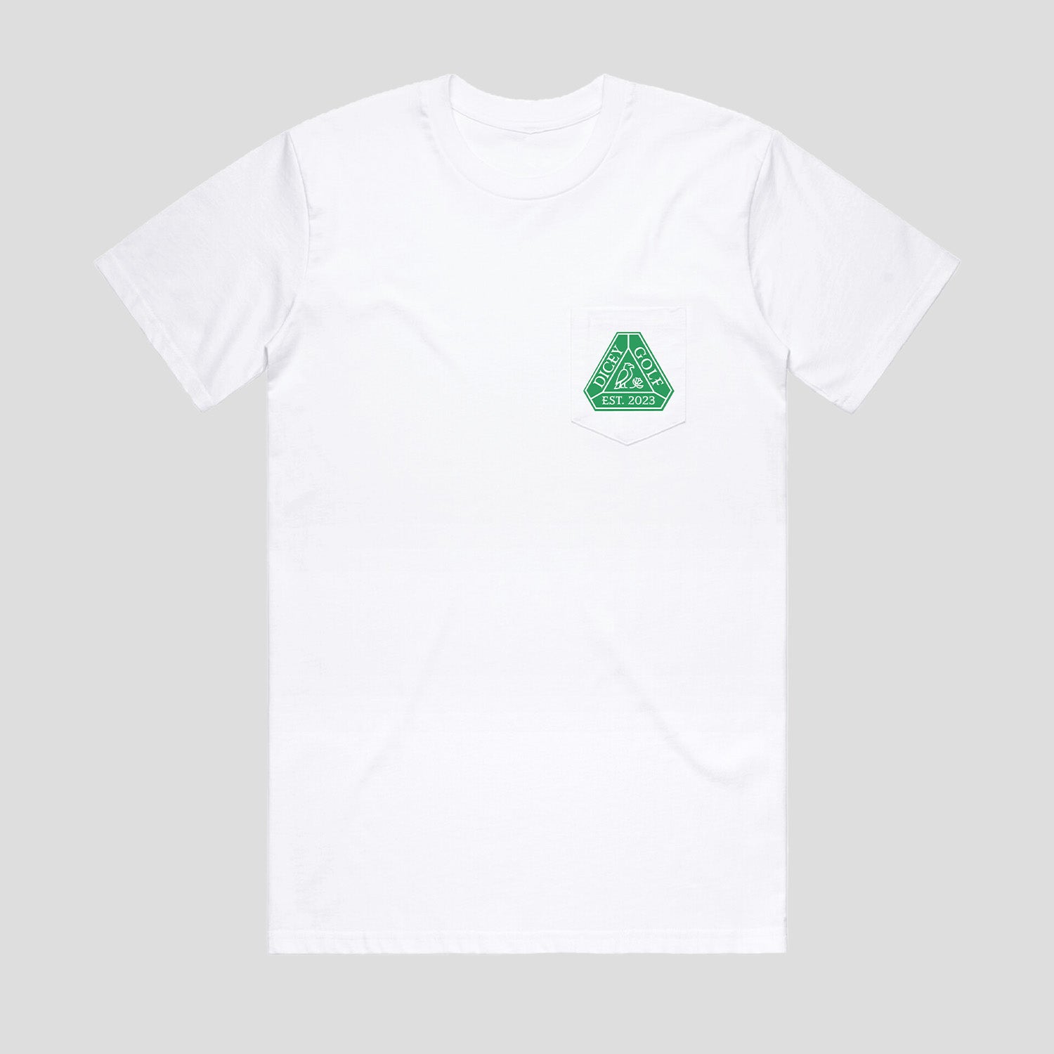 Open Air Green Pocket Tee