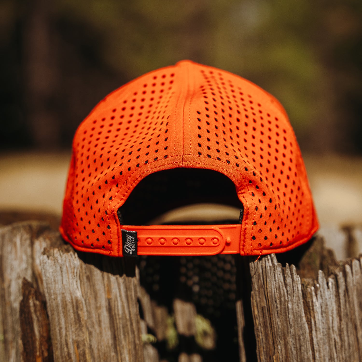 Lodge Orange Mesh Hat