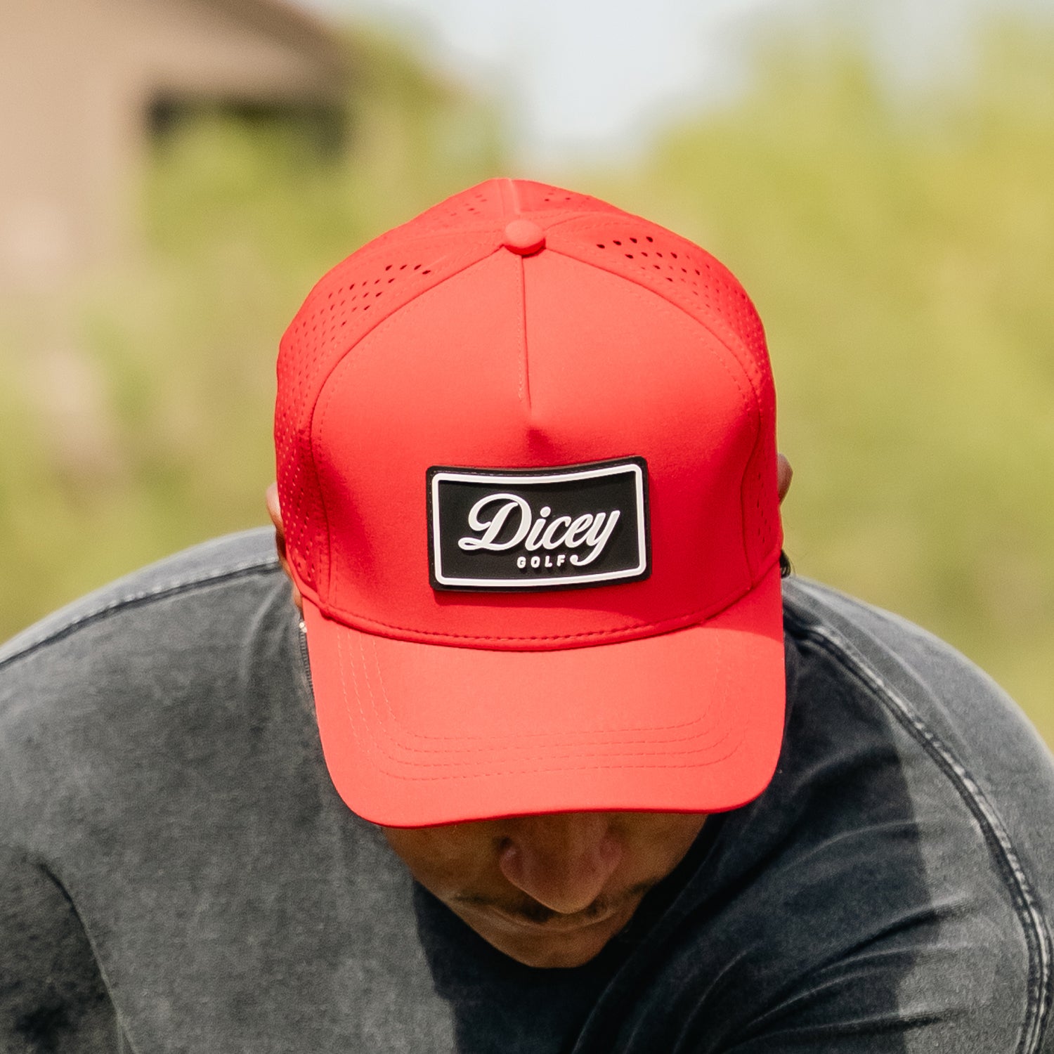 Dicey Red Mesh Snapback