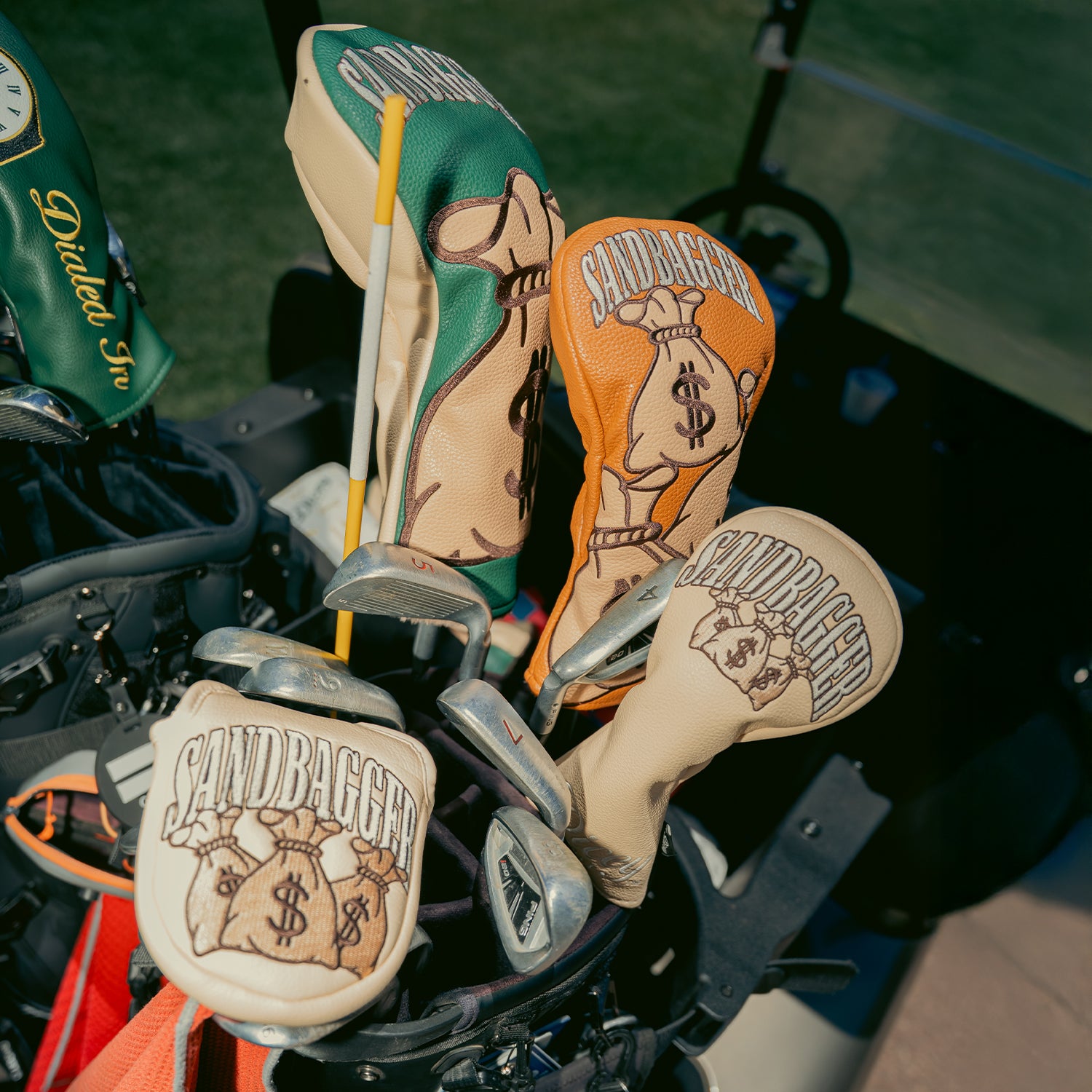 "Sandbagger" Mallet Putter Cover