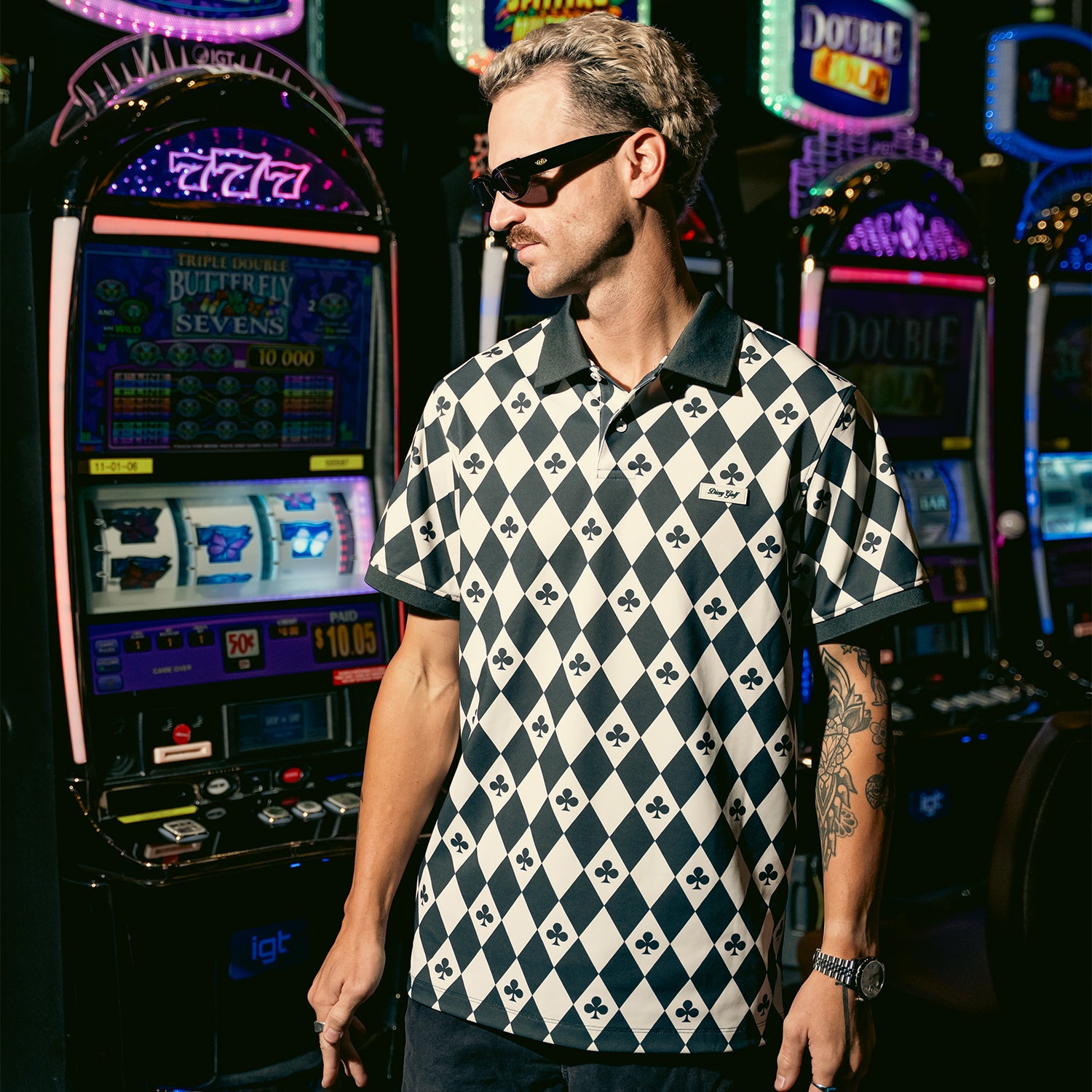 Green Diamond Club Polo