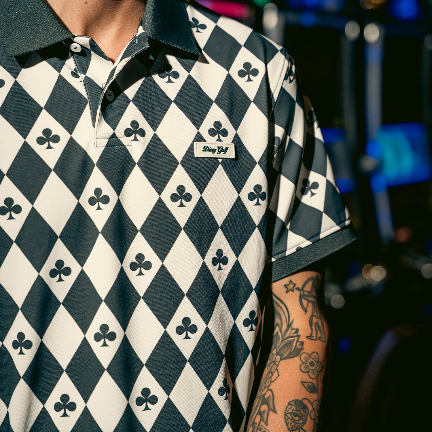 Green Diamond Club Polo